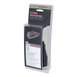 Curt 7-Way RV Blade Connector Tester (Packaged)