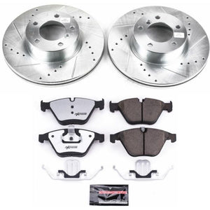 Power Stop 09-10 BMW 328i xDrive Front Z26 Street Warrior Brake Kit