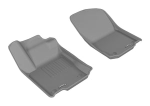 3D MAXpider 2017-2018 Mercedes-Benz GLE-Class C292 Kagu 1st Row Floormat - Gray