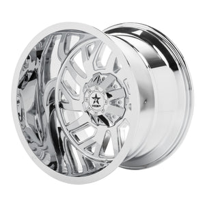 RBP 65R Glock 22x14 8x170 BP / 4.5 BS -76mm Offset 125mm CB (Hub Centric) Chrome Wheel