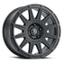 ICON Ricochet 17x8 5x4.5 38mm Offset 6in BS Satin Black Wheel
