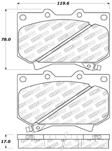 StopTech Sport Brake Pads w/Shims and Hardware - Front