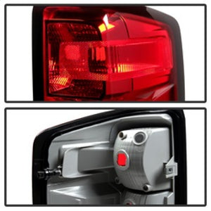 Xtune Chevy Silverado 2014-2016 Passenger Side Tail Lights - OEM Right ALT-JH-CS14-OE-R