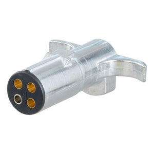 Curt 4-Way Round Connector Plug (Trailer Side)