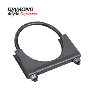 Diamond Eye CLAMP 4in 3/8in U-BOLT 11 GAUGE SADDLE HEAVY DUTY