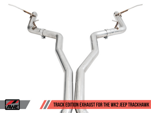 AWE Tuning 2020 Jeep Grand Cherokee SRT/Trackhawk Track Edition Exhaust - Use w/Stock Tips