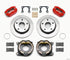Wilwood Dynapro Lug Mount P/S Park Brake Kit Red Big Ford 2.00in Off Bronco 5 x 5.50
