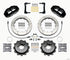 Wilwood Narrow Superlite 4R Rear Kit 12.88in 2008-2012 Subaru WRX w/Lines