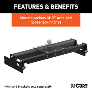 Curt 97-03 Ford F-150 Over-Bed Gooseneck Installation Brackets