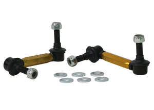 Whiteline 06-09 Toyota FJ Cruiser GSJ10 / 09+ GSJ15 Front Adjustable Heavy Duty Sway Bar Link Kit