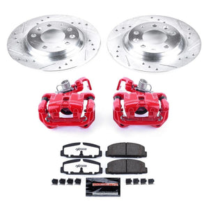 Power Stop 03-05 Mazda 6 Rear Z26 Street Warrior Brake Kit w/Calipers