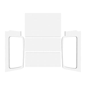 DEI 04-06 Jeep Wrangler LJ Unliminted Headliner Complete Kit - White