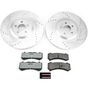 Power Stop 15-20 Dodge Charger Front Z26 Street Brake Kit