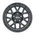 Weld Off-Road W104 17X9.0 Cinch 5X114.3 5X127 ET-12 BS4.50 Satin Black Gloss Black 78.1