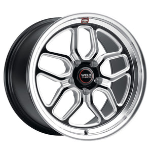 Weld S107 18X9.5 Laguna 5X120.65 ET50 BS7.2 Gloss Black MIL Dia 70.3