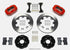 Wilwood Forged Dynalite Front Hat Kit 12.19in Red 00-04 PT Cruiser/03-04 SRT/4