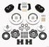 Wilwood Forged Dynalite Front Kit 10.75in 64-65 Mustang 6 Cylinder 4-lug