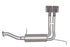 Gibson 94-95 Chevrolet C1500 Base 4.3L 2.5in Cat-Back Super Truck Exhaust - Stainless