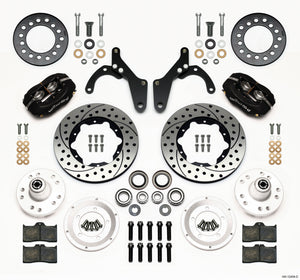 Wilwood Forged Dynalite Front Kit 11.00in Drilled 59-64 Chevy Impala / 63-64 Corvette