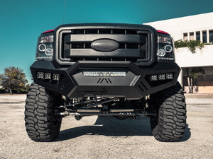 Road Armor 11-16 Ford F-250 SPARTAN Front Bumper - Tex Blk