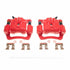 Power Stop 16-18 Subaru Crosstrek Rear Red Calipers - Pair