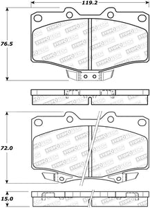 StopTech Street Brake Pads - Front