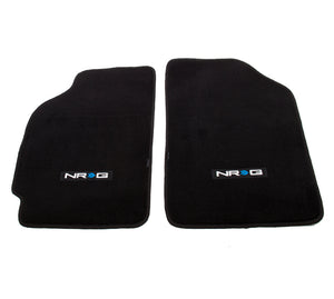 NRG Floor Mats - 88-91 Honda Civic CRX (NRG Logo) - 2pc.