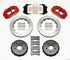 Wilwood Narrow Superlite 6R Front Hat Kit 13.06in Red 2004-2006 Pontiac GTO