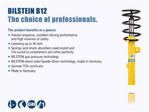 Bilstein B12 1997 Audi A4 Base Front and Rear Suspension Kit