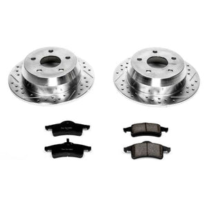 Power Stop 99-04 Jeep Grand Cherokee Rear Z23 Evolution Sport Brake Kit