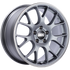 BBS CH-R 18x9 5x120 ET44 Brilliant Silver Polished Rim Protector Wheel -82mm PFS/Clip Required