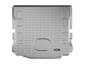 WeatherTech 2015+ Jeep Wrangler Cargo Liner - Grey (Works w/Alpine Premium 9-Speakers)