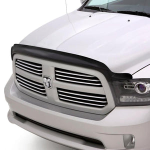 AVS 01-02 Chevy Silverado 1500 High Profile Bugflector II Hood Shield - Smoke