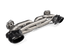 Akrapovic 20-21 Porsche 911 Turbo/Turbo S (992) Slip-On Race Line (Titanium) (REQUIRES TIPS)