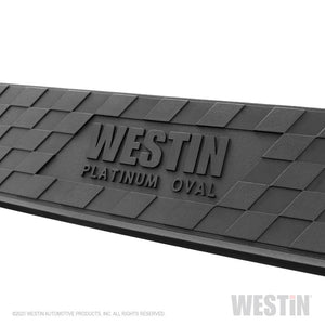 Westin 2020 Jeep Gladiator Platinum 4 Oval Nerf Step Bars - Black