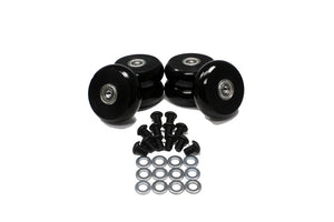 Energy Suspension 2.375in Black Hyper-Glide PolyCreeper Wheels (Set of 6)