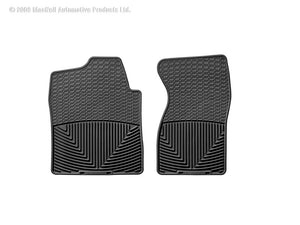 WeatherTech 99-00 Chevrolet Silverado Crew Cab Front Rubber Mats - Black