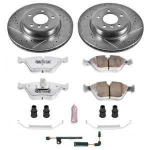 Power Stop 04-10 BMW X3 Front Z26 Street Warrior Brake Kit