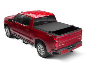 Lund 04-12 Chevy Colorado (5ft. Bed) Genesis Elite Roll Up Tonneau Cover - Black