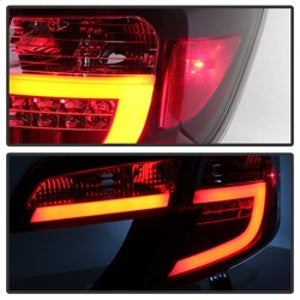 Spyder Toyota Camry 12-14 Light Bar LED Tail Lights Black ALT-YD-TC12-LBLED-BK