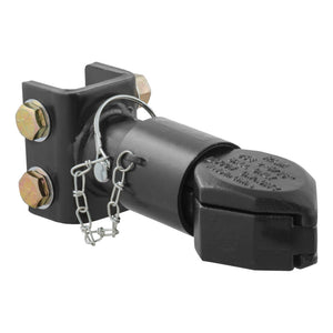 Curt 2-5/16in Channel-Mount Coupler w/Sleeve-Lock (12500lbs Black)