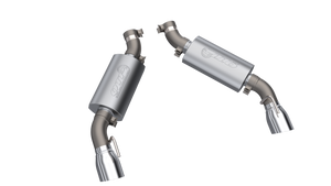 QTP 16-18 Chevrolet Camaro SS 6.2L 304SS AR3 Axle Back Exhaust w/4.5in Dual Tips