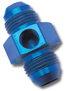 Russell Performance -8 AN Fuel Union Pressure Adapter (Blue)