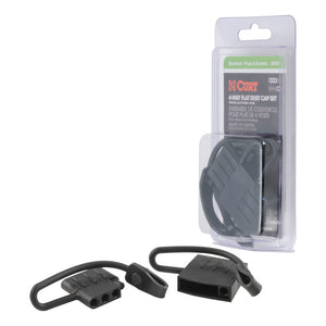 Curt 4-Way Flat Connector Dust Cover Set (Packaged)