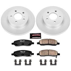 Power Stop 06-11 Buick Lucerne Rear Z17 Evolution Geomet Coated Brake Kit