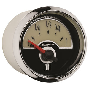 AutoMeter Gauge Fuel Level 2-1/16in. 0 Ohm(e) to 90 Ohm(f) Elec Cruiser