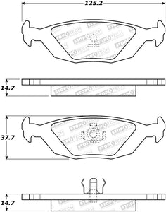 StopTech Street Brake Pads