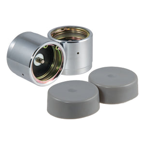 Curt 2.44in Bearing Protectors & Covers (2-Pack)