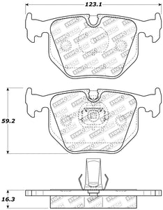 StopTech Performance 01-07 BMW M3 E46 / 00-04 M5 / 04-09 X3 / 00-06 X5 / 1/06-09 Z4 / 9/00-07 330 /