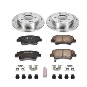 Power Stop 11-19 Hyundai Elantra Rear Z23 Evolution Sport Brake Kit